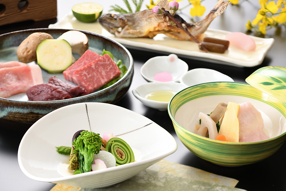 月替わりのお料理｜スタンダードプラン（一般客室・露天風呂付客室）