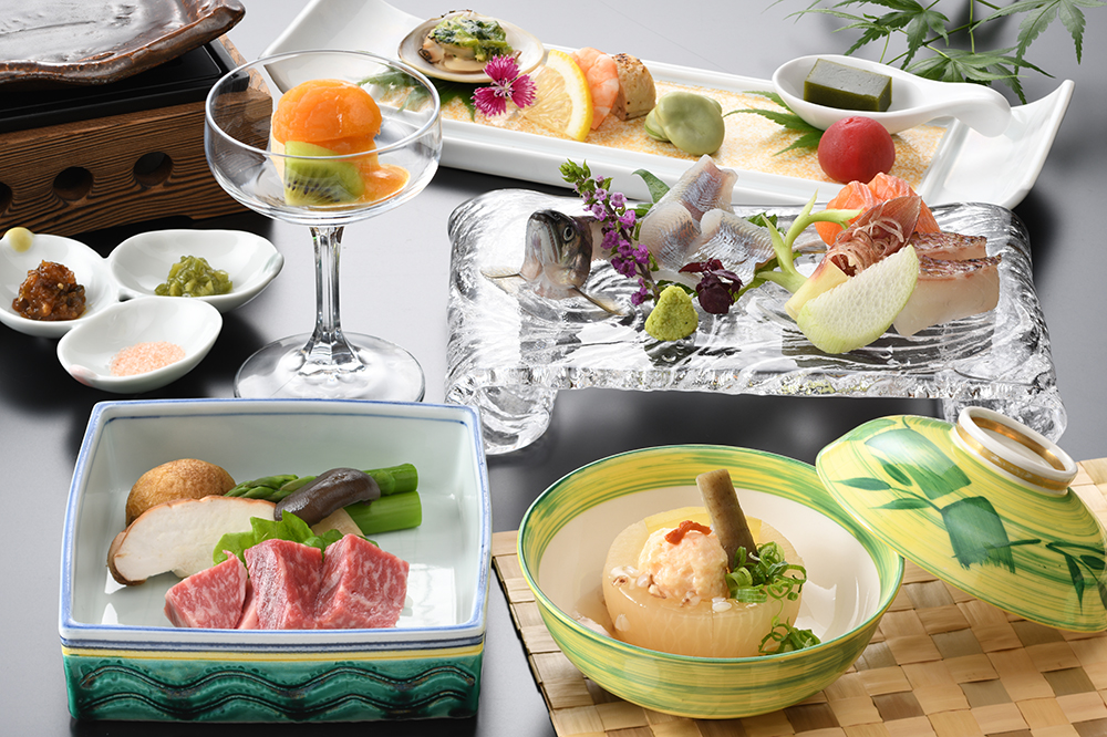 信州産牛肉と野菜｜月替わりのお料理（例）