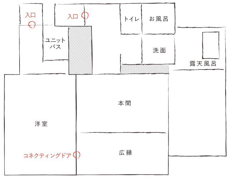 ベストセレクションの間取り（例）