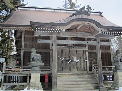 平維茂が紅葉退治のため祈願所としたと伝えられる鬼無里神社