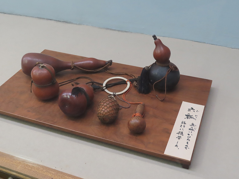 驥山愛用の品々