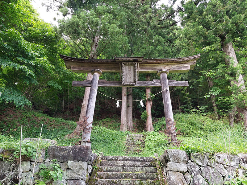 「戀渡神社」の鳥居