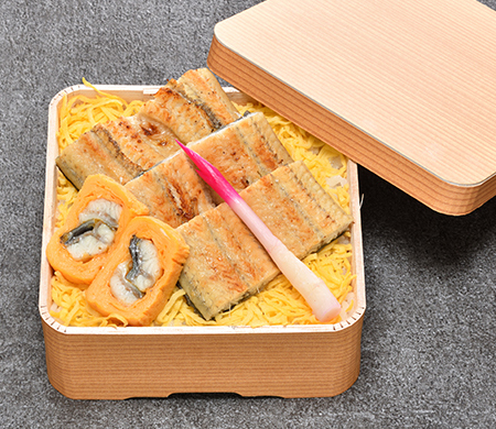 「笹屋ホテル」本格和食のお弁当｜「錦」の海鮮丼は季節によって献立が変更になります。